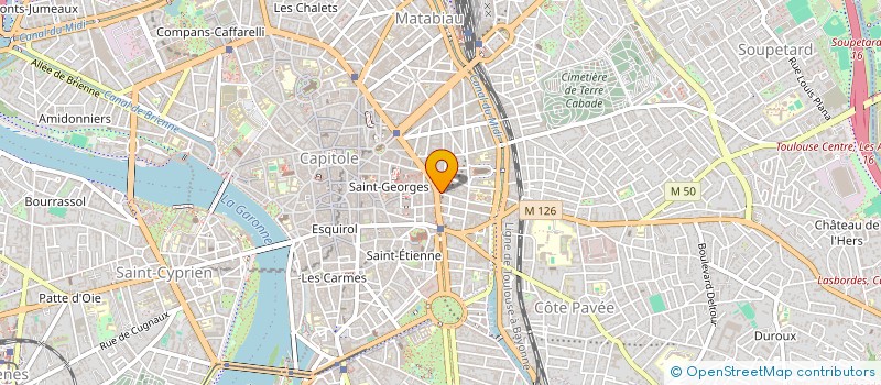 localisation de l'entreprise SCI RESIDENCE DE L'ENTRE DEUX MERS à TOULOUSE
