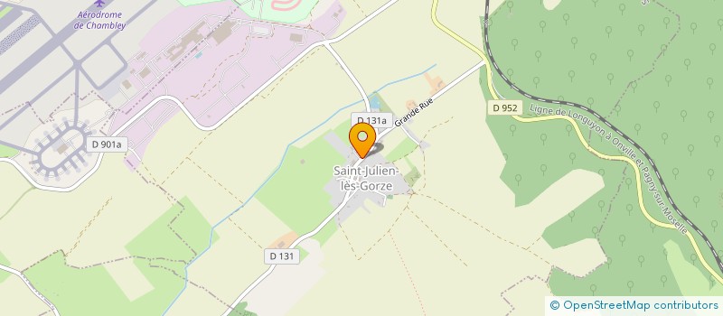 localisation de l'entreprise SCI RESIDENCE DE L'ETANG  SAINT-JULIEN-LES-GORZE