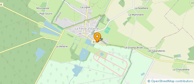 localisation de l'entreprise SCI RESIDENCE DE LA FORET à LA FERTE-VIDAME