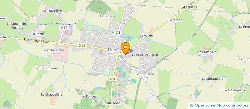 localisation de l'entreprise SCI RESIDENCE DE LA VIGNE  LIGNE