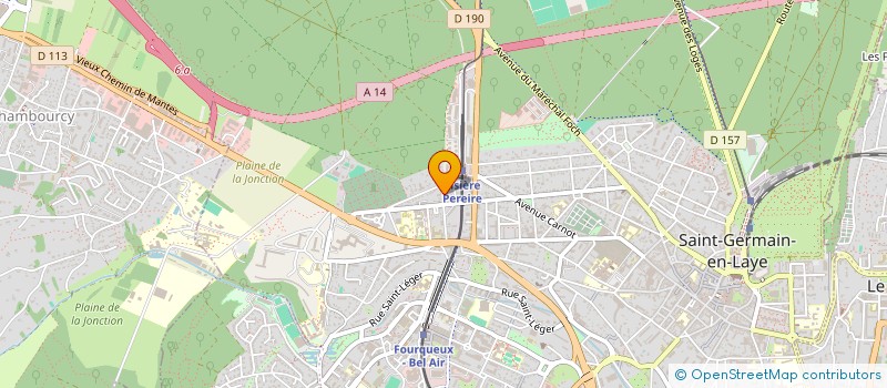 localisation de l'entreprise SCI RESIDENCE DE MONTESPAN  SAINT-GERMAIN-EN-LAYE