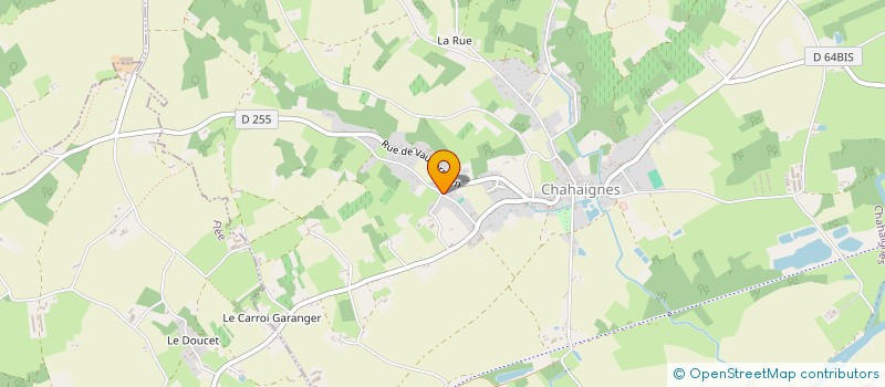 localisation de l'entreprise SCI  RESIDENCE DES ANELLES  CHAHAIGNES