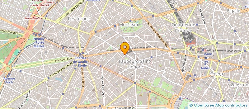 localisation de l'entreprise SCI RESIDENCE DES BOISSES  PARIS