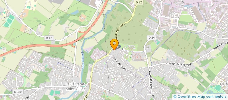 localisation de l'entreprise SCI RESIDENCE DES CYGNES  PLAISANCE-DU-TOUCH