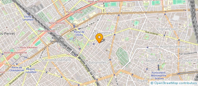 localisation de l'entreprise SCI RESIDENCE DES LILAS à PARIS