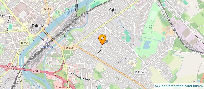 localisation de l'entreprise SCI RESIDENCE DES ROMAINS  YUTZ