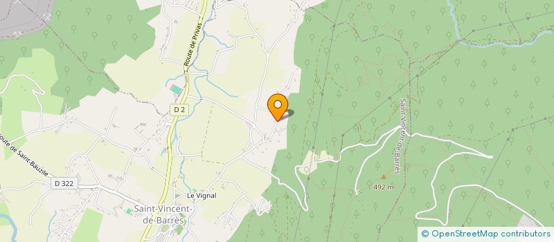 localisation de l'entreprise SCI RESIDENCE DES SABLES  ROCHESSAUVE