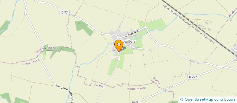 localisation de l'entreprise SCI RESIDENCE DES TILLEULS  VOUILLERS