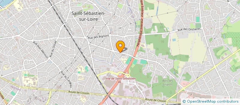 localisation de l'entreprise SCI RESIDENCE DES VIEILLES AIRES  SAINT-SEBASTIEN-SUR-LOIRE