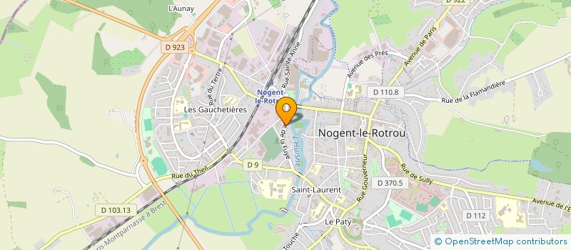 localisation de l'entreprise SCI RESIDENCE DES VIENNES à NOGENT-LE-ROTROU