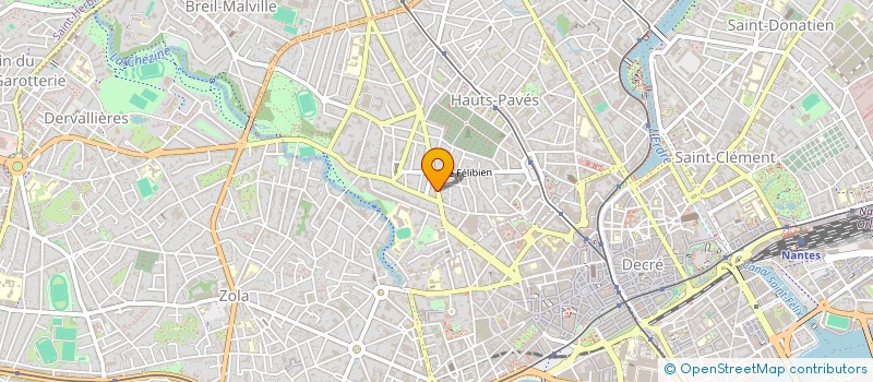 localisation de l'entreprise SCI RESIDENCE DIBEN BIHAN à NANTES