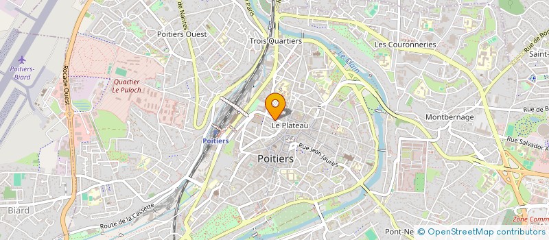 localisation de l'entreprise SCI RESIDENCE DU CENTRE  ROYAN