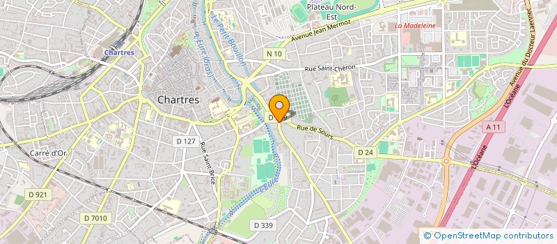 localisation de l'entreprise SCI RESIDENCE DU GAILLON à CHARTRES