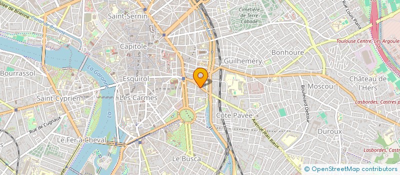 localisation de l'entreprise SCI RESIDENCE DU HAUT LANGUEDOC à TOULOUSE