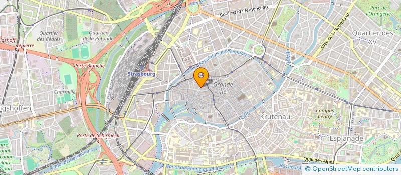 localisation de l'entreprise SCI RESIDENCE DU HYDE PARK à STRASBOURG