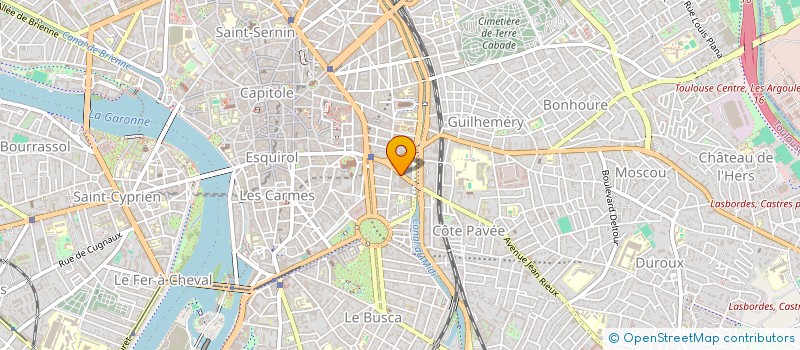 localisation de l'entreprise SCI RESIDENCE DU LANGUEDOC à TOULOUSE