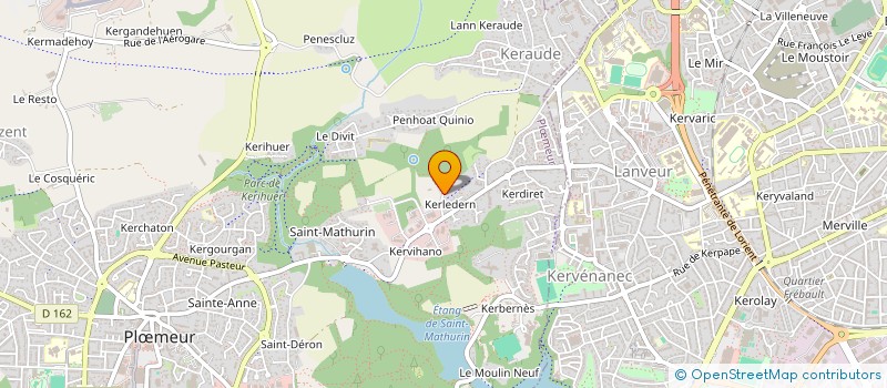 localisation de l'entreprise SCI RESIDENCE DU PARC à PLOEMEUR