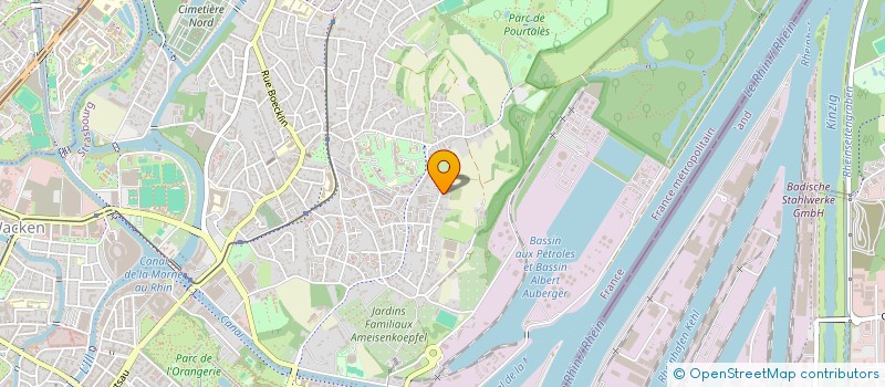 localisation de l'entreprise SCI RESIDENCE DU PARC  STRASBOURG
