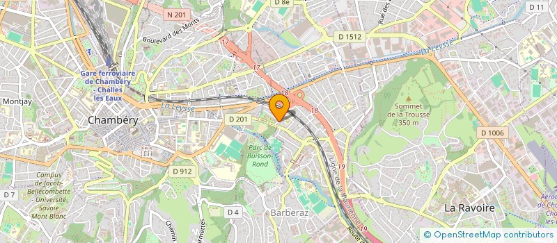 localisation de l'entreprise SCI RESIDENCE DU SEVIGNE  BARBERAZ