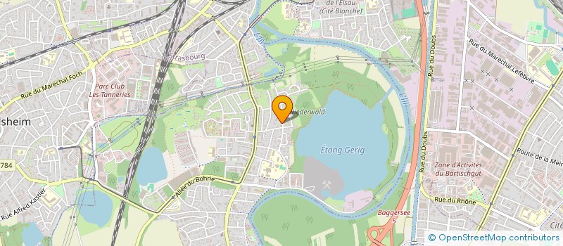 localisation de l'entreprise SCI RESIDENCE DU STAEDEL  OSTWALD