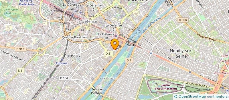 localisation de l'entreprise SCI RESIDENCE EMEIS DE BALBIGNY  PUTEAUX