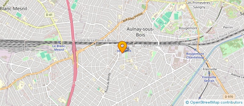 localisation de l'entreprise SCI RESIDENCE EMILE ZOLA à AULNAY-SOUS-BOIS