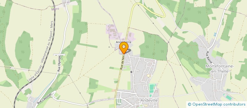 localisation de l'entreprise SCI RESIDENCE FIGARO  ANDEVILLE