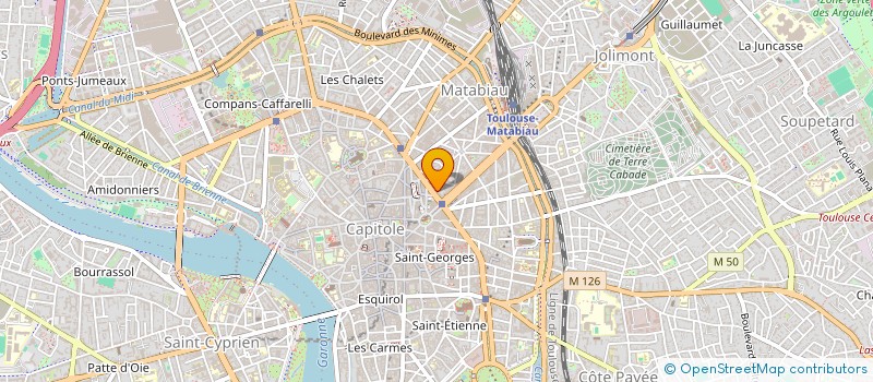 localisation de l'entreprise SCI RESIDENCE FRONT DE MER à TOULOUSE