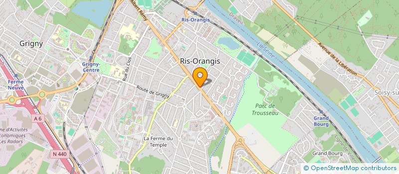 localisation de l'entreprise SCI RESIDENCE L OUSTRAL DEL CARLAT à RIS-ORANGIS