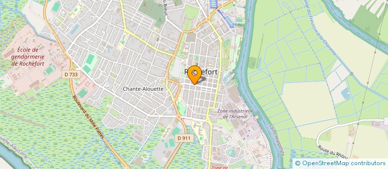 localisation de l'entreprise SCI RESIDENCE LAFAYETTE  ROCHEFORT