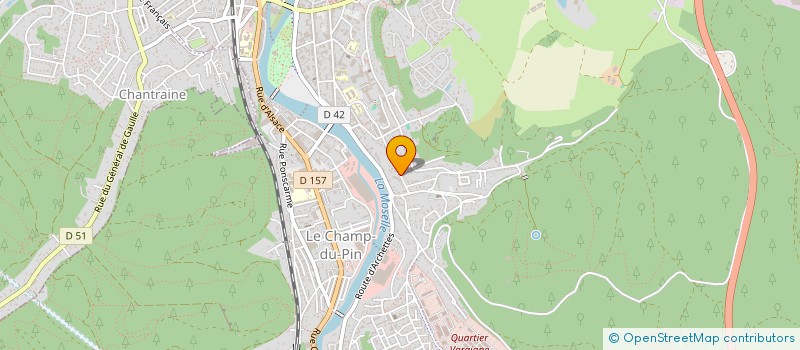 localisation de l'entreprise SCI RESIDENCE LATTOUR à EPINAL