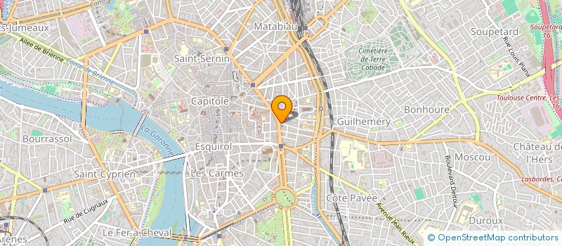 localisation de l'entreprise SCI RESIDENCE LE MAJESTIQUE à TOULOUSE