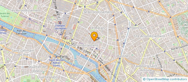localisation de l'entreprise SCI RESIDENCE LE PIN  PARIS
