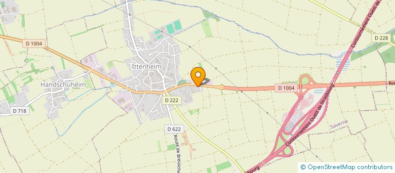 localisation de l'entreprise SCI RESIDENCE LE VERGER  ITTENHEIM