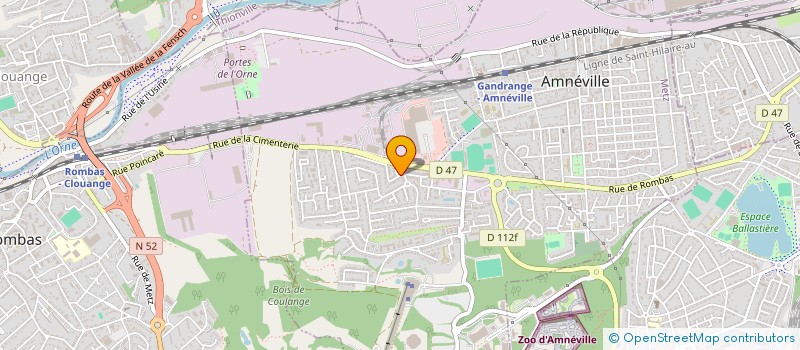 localisation de l'entreprise SCI RESIDENCE LES ROMAINS  AMNEVILLE