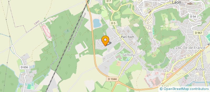 localisation de l'entreprise SCI RESIDENCE LILOUMA à LAON