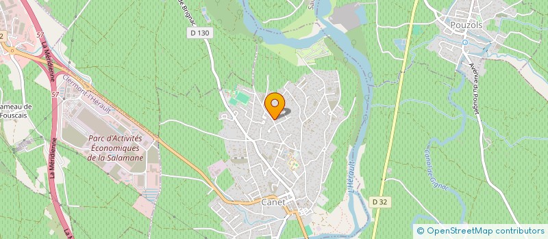 localisation de l'entreprise SCI RESIDENCE MARIE REINE  CANET