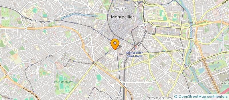 localisation de l'entreprise SCI RESIDENCE ROYALE à MONTPELLIER
