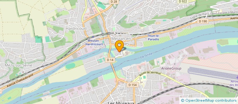 localisation de l'entreprise SCI RESIDENCE RUELLE ST MICHEL  EVECQUEMONT