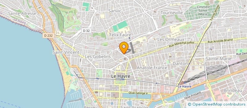 localisation de l'entreprise SCI RESIDENCE SAINT MICHEL à LE HAVRE