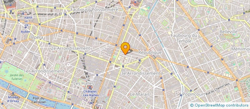 localisation de l'entreprise SCI RESIDENCE SAMARCANDE  PARIS
