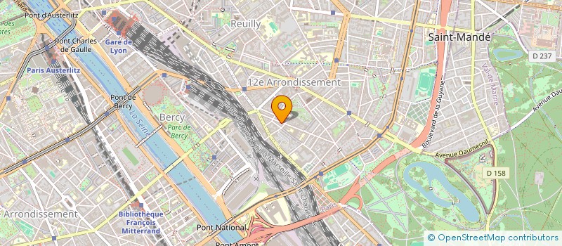 localisation de l'entreprise SCI RESIDENCE TOURNICOLAS  PARIS