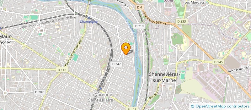 localisation de l'entreprise SCI RESIDENCE TSB à SAINT-MAUR-DES-FOSSES