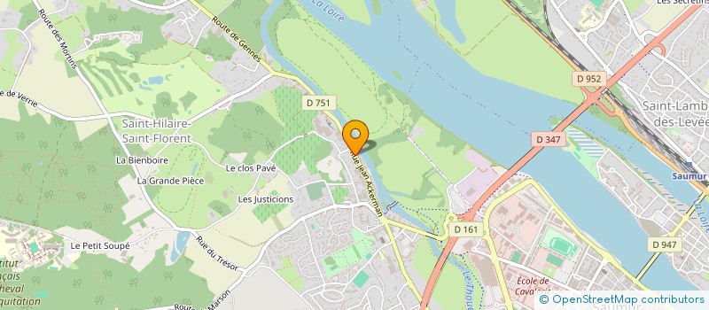 localisation de l'entreprise SCI RESIDENCE VENISE VERTE  SAUMUR