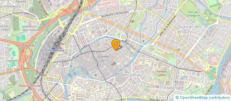 localisation de l'entreprise SCI RESIDENCE VERSAILLES à STRASBOURG
