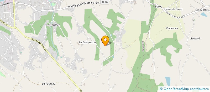 localisation de l'entreprise SCI RESIDENCES NEW GENERATIONS  GRAULHET