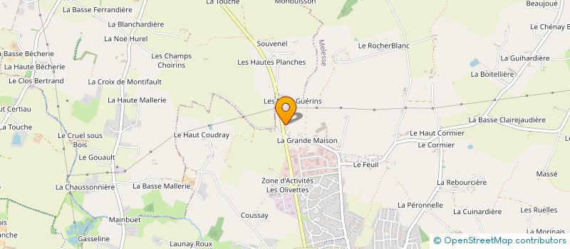 localisation de l'entreprise SCI RESILIENCE  MELESSE