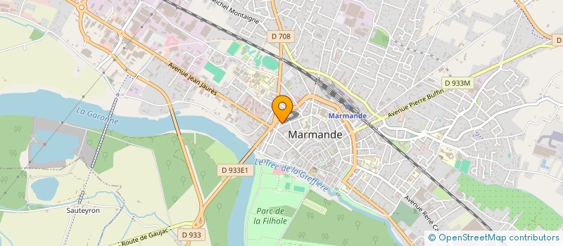 localisation de l'entreprise SCI RESILIENCE  MARMANDE