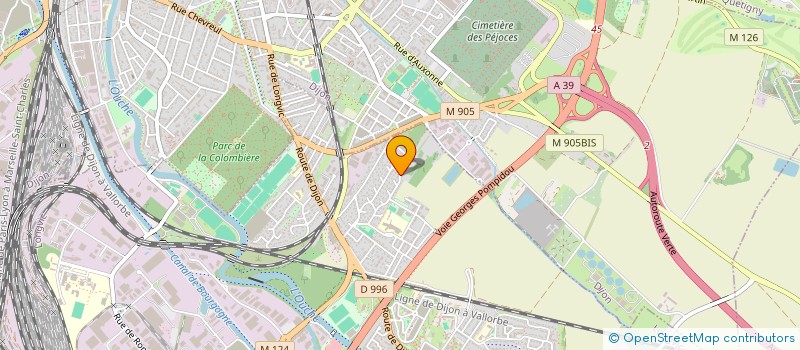 localisation de l'entreprise SCI RESILIENTE  LONGVIC