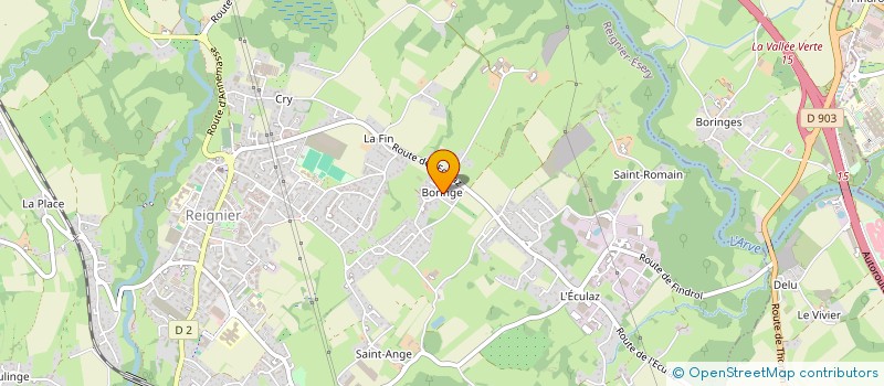 localisation de l'entreprise SCI RESISTANCE à REIGNIER-ESERY